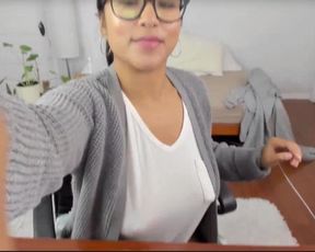 LeiaXO - tits flash 25-10-2019