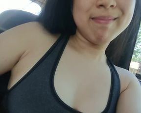 sister boobie flash dare in public