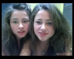 Real Twin Sisters Cam Show Part 1/2