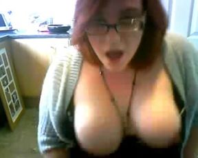 Rach -UK Milf showing her huge boobs pt2