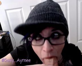 Sexy_aymee blowjob cum in mouth recording