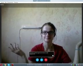 Russian Girl on Skype