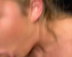 Amber jade blow job