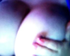 Big oiled tities on cam