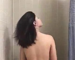 Asian Girlfriend showing her booty