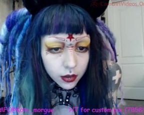 Kota Morgue goth tease