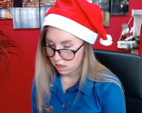 While visions of sugar-plums danced in her head