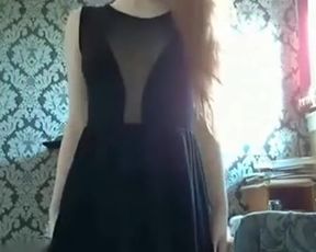Cute redhead teen webcam