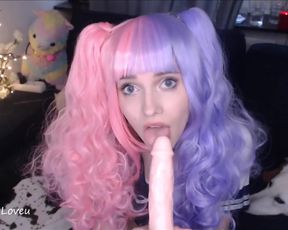 Scarletloveu Dildo Facial