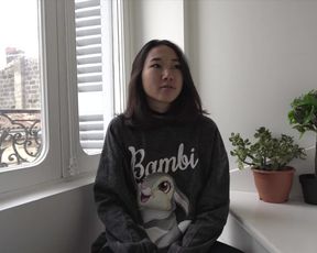 Luna Okko Finger dildo anal fuck