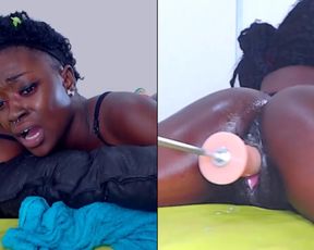 Sweet_Mocca uses fucking machine