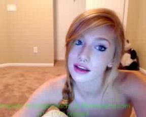 Gingerpeach_ dildo bj