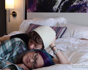 Bunnie Hughes and girlfriend