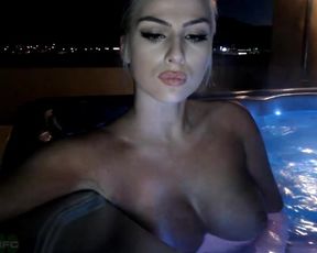 Kiss of a Cobra, solo pool party