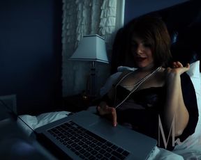 MissaX - Watching porn with Mommy in private premium video ASMR