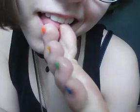 Miss Arcana Foot Worship