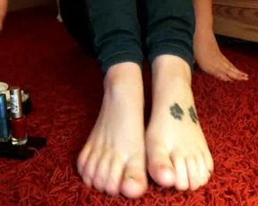 Melissa191 Foot Fetish Video